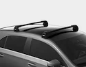 Tetőcsomagtartó Thule Edge Black Citroën C1 5-dr Hatchback Normál tető 14-21