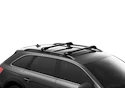 Tetőcsomagtartó Thule Edge Black Mercedes Benz E-Class (S210) 5-dr Estate Tetősínek 00-02