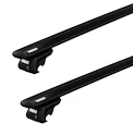 Tetőcsomagtartó Thule EVO WingBar Blackkel Audi A4 Allroad 5-dr Estate Tetősínek 08-15