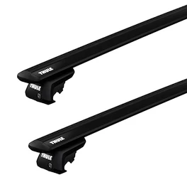 Tetőcsomagtartó Thule EVO WingBar Blackkel Audi A4 Avant 5-dr Estate Tetősínek 02-04