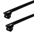 Tetőcsomagtartó Thule EVO WingBar Blackkel Audi Q3 5-dr SUV Süllyesztett sínek 12-18