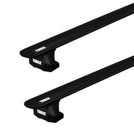 Tetőcsomagtartó Thule EVO WingBar Blackkel BMW 1-series 3-dr Hatchback Rögzítőpontok 07-11