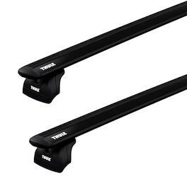 Tetőcsomagtartó Thule EVO WingBar Blackkel BMW X1 (E84) 5-dr SUV Süllyesztett sínek 09-15