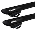 Tetőcsomagtartó Thule EVO WingBar Blackkel Citroën C3 Aircross 5-dr SUV Tetősínek 18-24