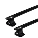 Tetőcsomagtartó Thule EVO WingBar Blackkel Dodge Dakota 2-dr Single-cab Normál tető 05-21