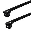 Tetőcsomagtartó Thule EVO WingBar Blackkel Fiat Punto 5-dr Hatchback Rögzítőpontok 00-02