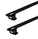 Tetőcsomagtartó Thule EVO WingBar Blackkel GMC Hummer EV 4-dr Pickup Rögzítőpontok 22+