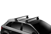 Tetőcsomagtartó Thule EVO WingBar Blackkel Honda Civic (Mk. XI) 4-dr Sedan Normál tető 21+