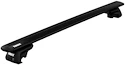 Tetőcsomagtartó Thule EVO WingBar Blackkel Jeep Grand Cherokee (WG/WJ) 5-dr SUV Tetősínek 00-04