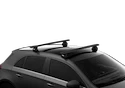 Tetőcsomagtartó Thule EVO WingBar Blackkel Mercedes Benz A-Class (V177) 4-dr Sedan Rögzítőpontok 19+