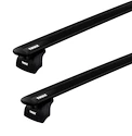 Tetőcsomagtartó Thule EVO WingBar Blackkel Subaru Forester (SK) 5-dr SUV Rögzítőpontok 19-24