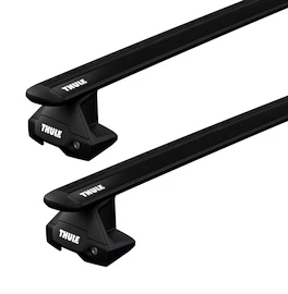 Tetőcsomagtartó Thule EVO WingBar Blackkel Toyota Etios 5-dr Hatchback Normál tető 12+