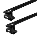 Tetőcsomagtartó Thule EVO WingBar Blackkel Toyota Land Cruiser 300 5-dr SUV 21+