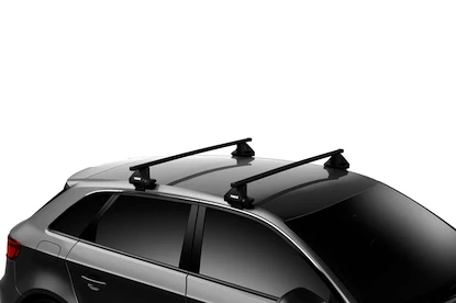 Tetőcsomagtartó Thule SquareBarral Ford Galaxy 5-dr MPV T-Profil 06-10