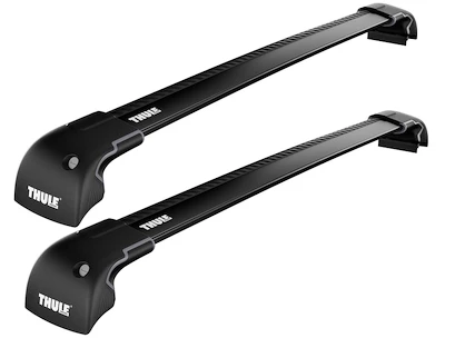 Tetőcsomagtartó Thule WingBar Edge Black Saab 9-3 SportSedan 4-dr Sedan Rögzítőpontok 03-12