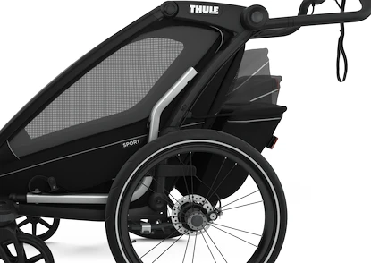 Thule Chariot Sport 1 Black Babakocsi