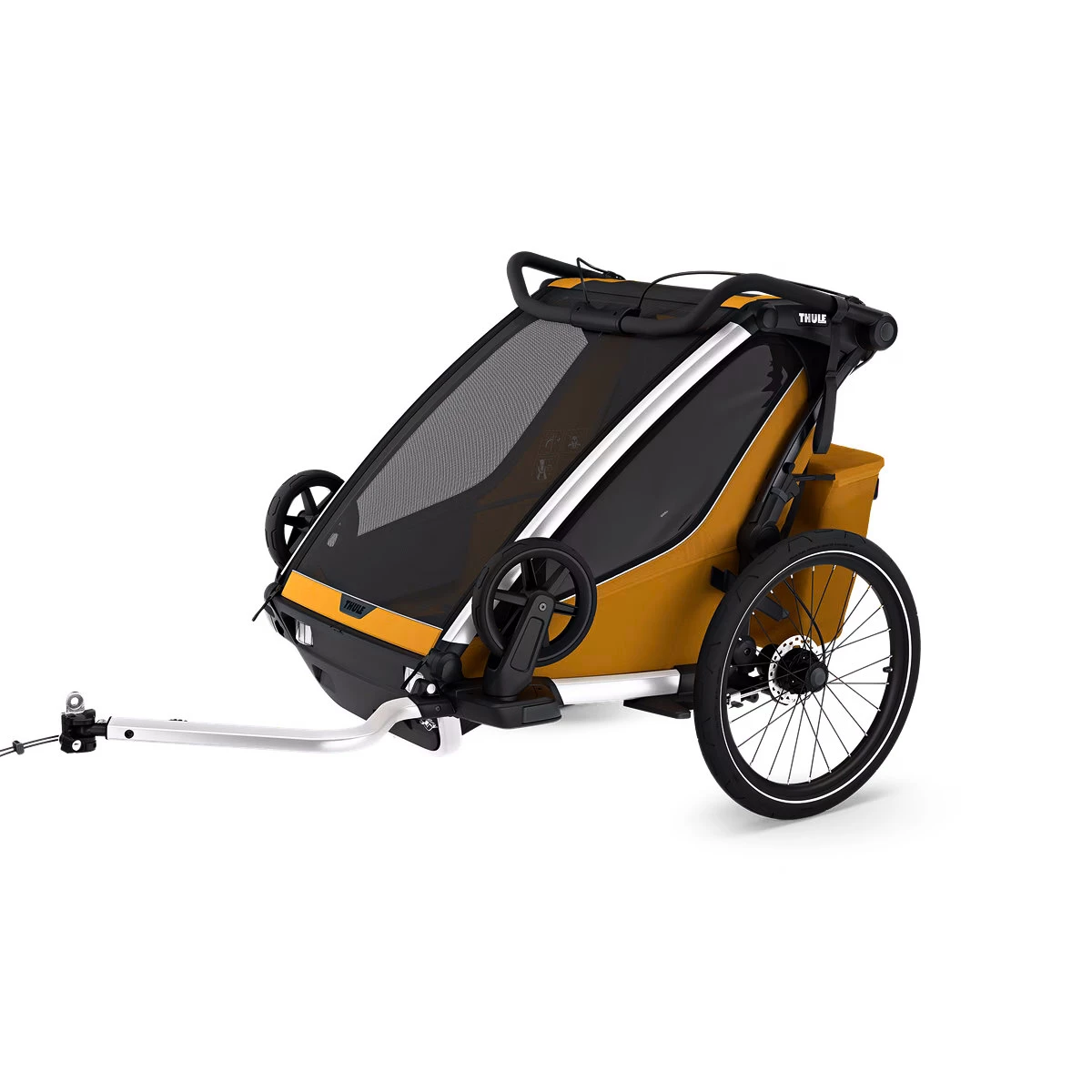 Thule Chariot Sport 2 double natural gold Babakocsi