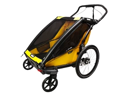 Thule Chariot Sport double Yellow Babakocsi