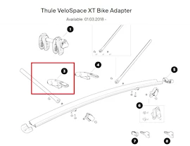 Thule Console Bike Adapter Adapter