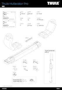 Thule  Hullavator Pro Kajaktartó