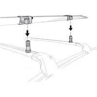 Thule  SkiClick Síhordozó