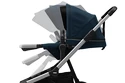 Thule Sleek Aluminum/Navy Blue Babakocsi