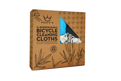 Tisztítórongy PEATY'S  Bamboo Bicycle Cleaning Cloths