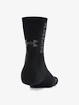 Under Armour  3-Maker 3pk Mid-Crew-BLK  Zokni