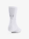 Under Armour  3-Maker 3pk Mid-Crew-WHT  Zokni