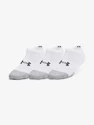 Under Armour  3pk No Show Yth-WHT  Gyerek zokni