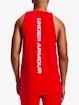 Under Armour  BASELINE COTTON TANK-RED Ujjatlan póló férfiaknak