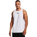 Under Armour  BASELINE COTTON TANK White Ujjatlan póló férfiaknak