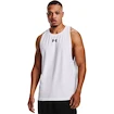 Under Armour  BASELINE COTTON TANK White Ujjatlan póló férfiaknak S