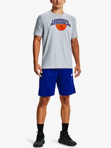 Under Armour  BBALL BRANDED WRDMRK SS-GRY Férfipóló L