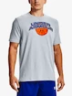 Under Armour  BBALL BRANDED WRDMRK SS-GRY Ujjatlan póló férfiaknak L