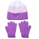 Under Armour  Beanie Glove Combo purple  Lány kesztyű