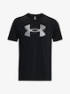 Under Armour  BIG LOGO FILL SS-BLK Férfipóló