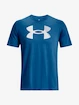 Under Armour  BIG LOGO FILL SS-BLU Férfipóló