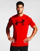 Under Armour  Big Logo Tech SS Red Férfipóló