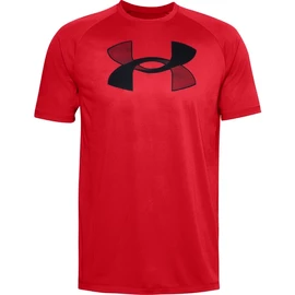 Under Armour Big Logo Tech SS Red Férfipóló