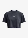 Under Armour  BRANDED LOGO CROP SS-GRY Női póló