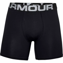 Under Armour Charged Cotton 6" 3 Pack black Férfiboxeralsó