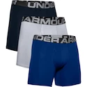 Under Armour  Charged Cotton 6in 3 Pack-BLU Férfiboxeralsó S