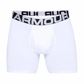 Under Armour Charged Cotton 6in 3 Pack-WHT Férfiboxeralsó