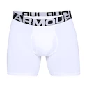 Under Armour  Charged Cotton 6in 3 Pack-WHT Férfiboxeralsó S