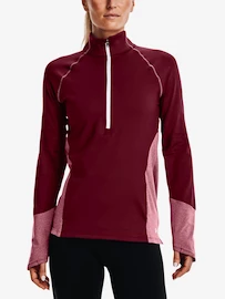 Under Armour ColdGear 1/2 Zip-RED Női melegítőfelső