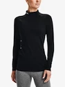 Under Armour ColdGear Authentics Mockneck-BLK Női póló