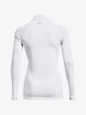 Under Armour ColdGear Authentics Mockneck-WHT Női póló