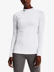 Under Armour ColdGear Authentics Mockneck-WHT Női póló