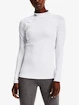 Under Armour ColdGear Authentics Mockneck-WHT Női póló L